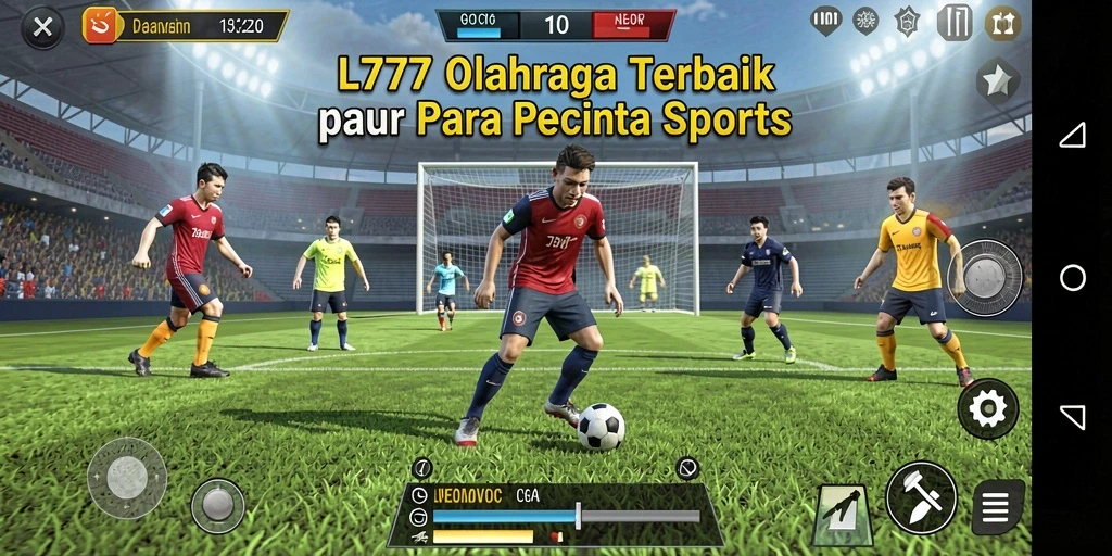 Tampilan gameplay L777 yang seru dan mendebarkan dalam olahraga.