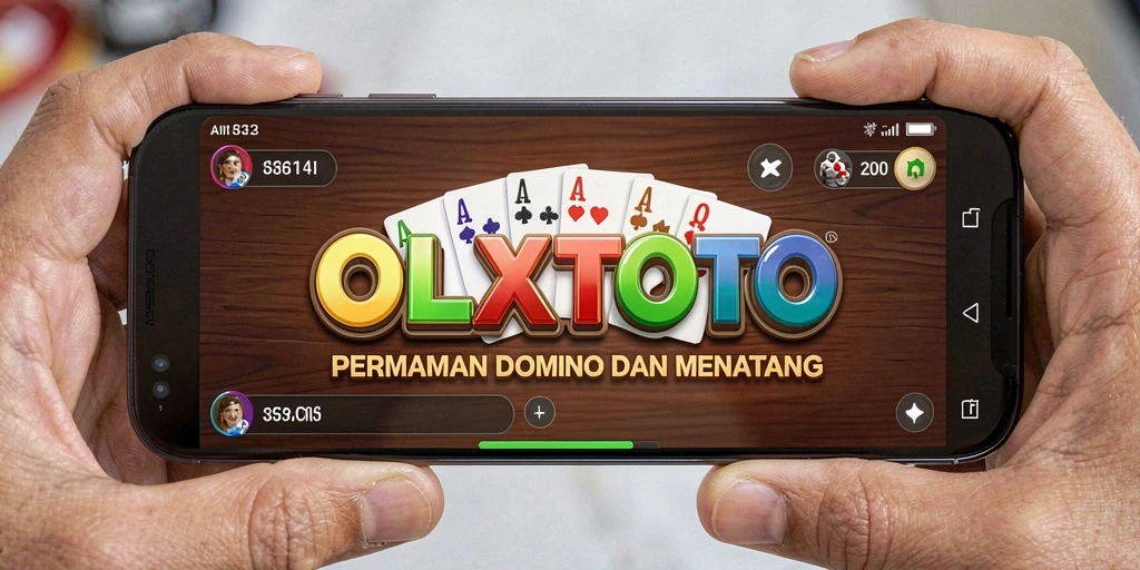 Tangkapan layar OLXTOTO menunjukkan gameplay Domino yang seru dan interaktif.