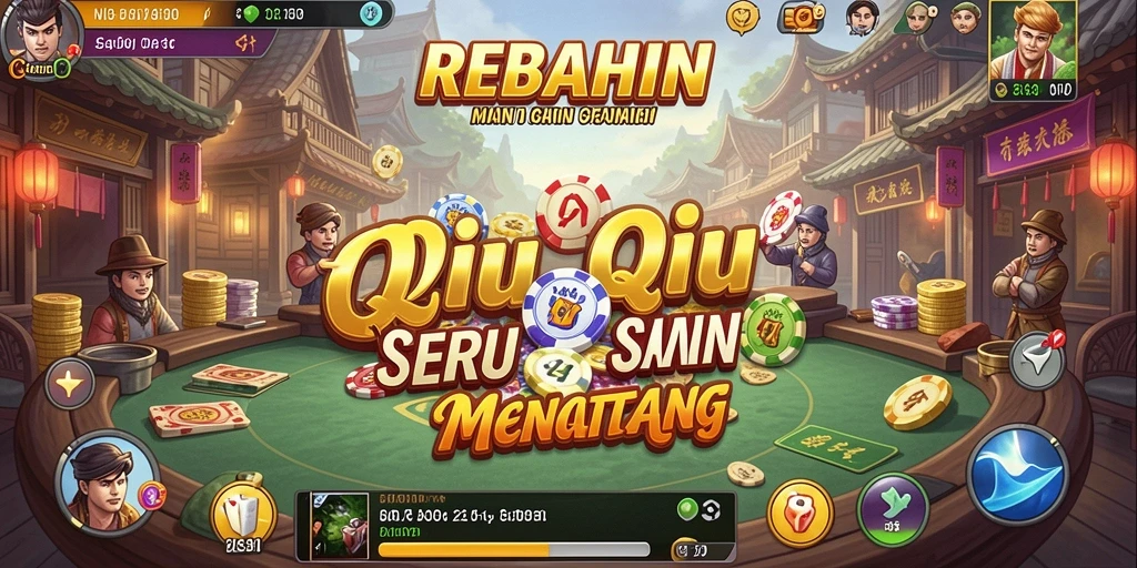 Screenshot gameplay QiuQiu yang seru dan menantang.