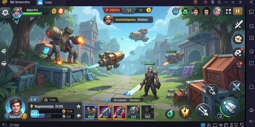 Tampilan menarik dari gameplay SLG yang mengasyikkan.