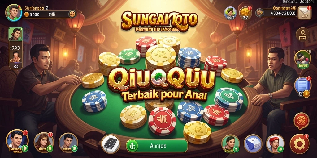 Tampilan gameplay QiuQiu di SUNGAITOTO yang menarik.