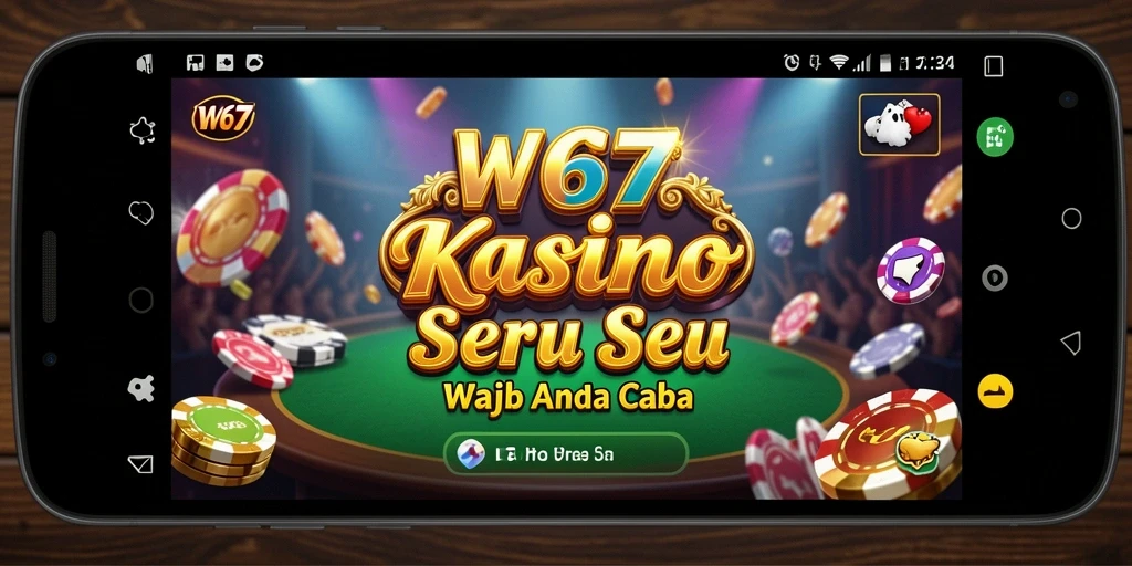 Tampilan seru dari gameplay W67 yang mendebarkan.