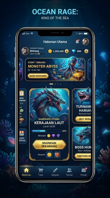 Tampilan antarmuka pengguna rpzzz yang sederhana dan intuitif.